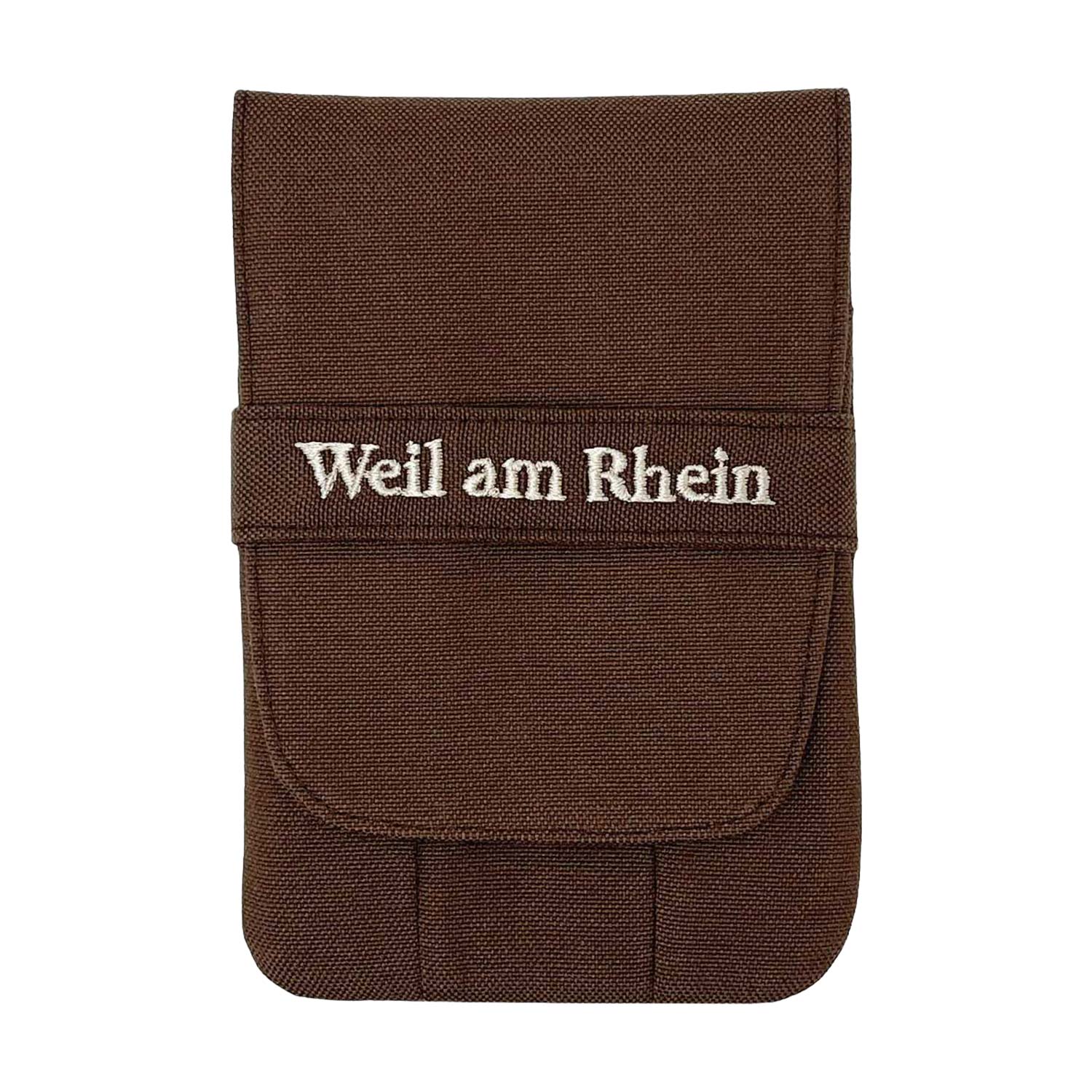 Triple Series Pen Case Brown