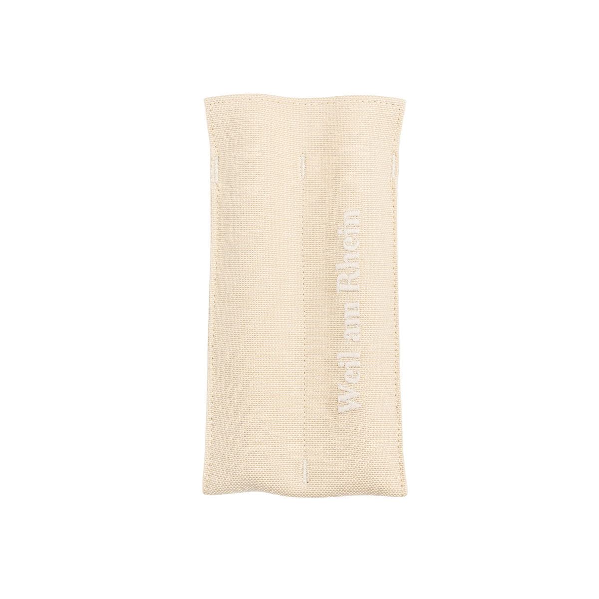 Line Series Double Pen Case Ivory