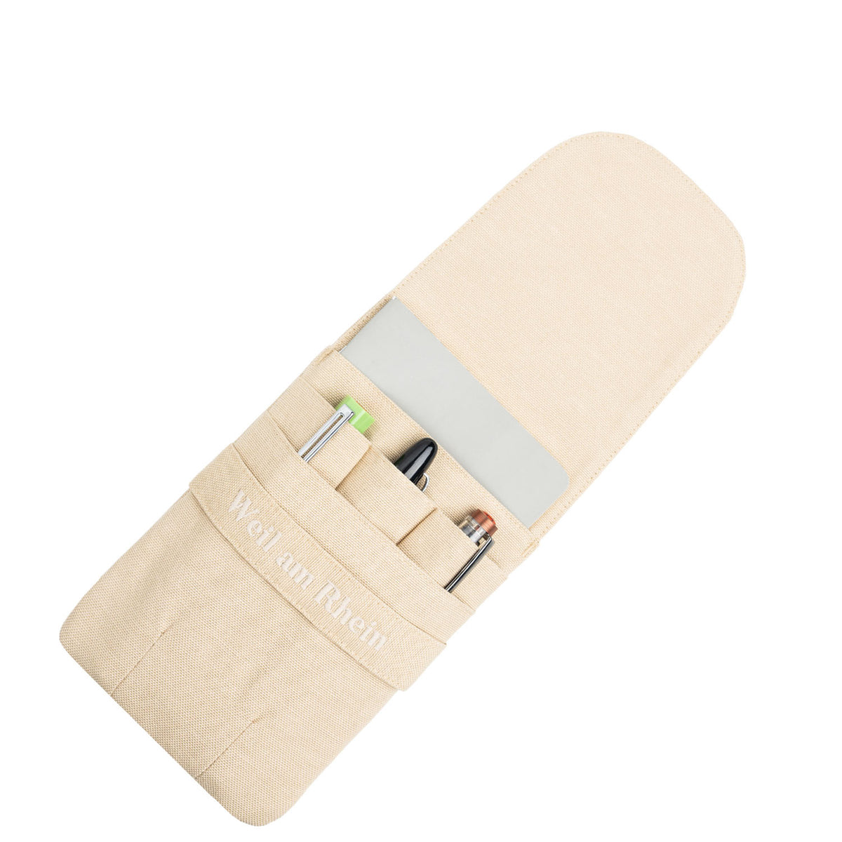 Triple Series Pen Case Ivory